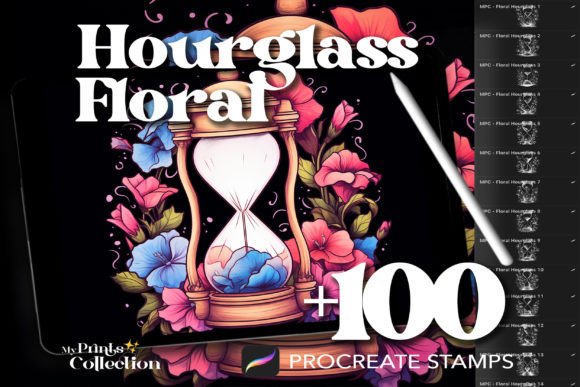100 Procreate Hourglass Floral Stamps: A Practical Evaluation