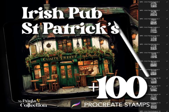 100 Procreate Irish Pub St Patrick: A Practical Guide to Digital Art Resources