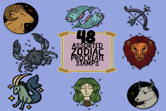 48 Assorted Zodiac Stamps: A Strategic Asset for Branding and Planning