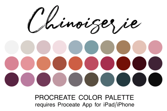 Chinoiserie Procreate Color Palette: A Practical Guide for Digital Artists