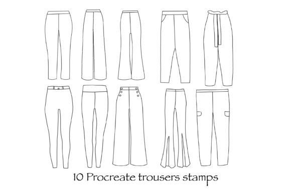 Procreate Trousers Stamps: A Practical Guide for Efficient Fashion Design
