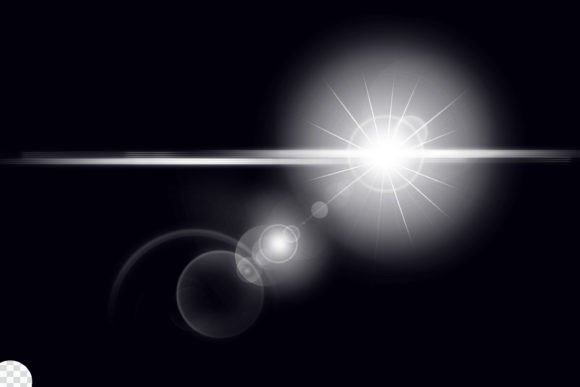Sunlight Glowing Flare on Black: A Visual Breakthrough
