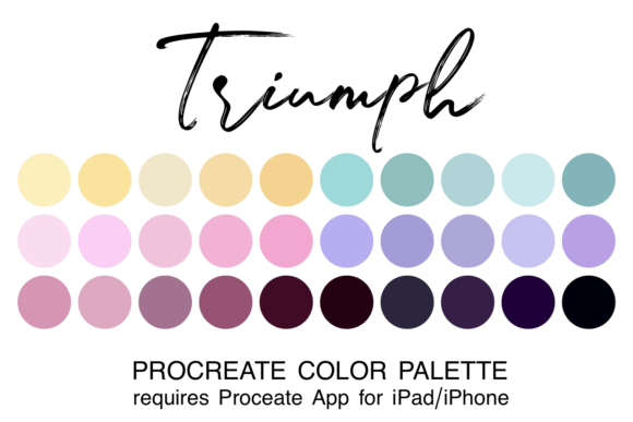 Triumph Procreate Color Palette: A Practical Evaluation
