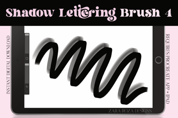 Unlocking Artistic Potential: The Power of Procreate Shadow Brush 4 and Vintage Lettering